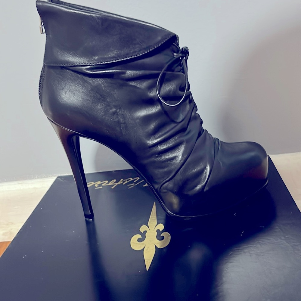 Black Ankle Bootie
